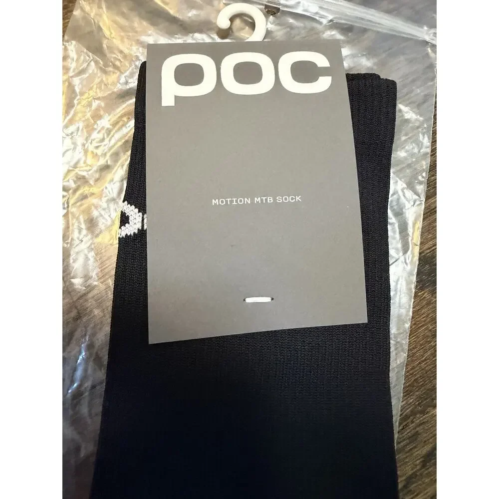 POC Motion MTB Sock Men's Large 10-13 Black NWT